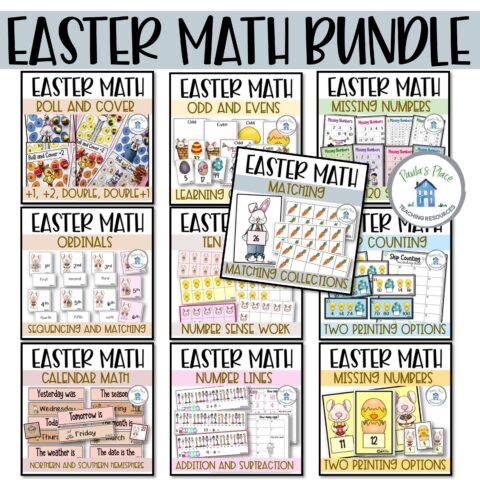 Easter Math Bundle
