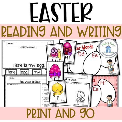 Easter Reading And Writing Sq