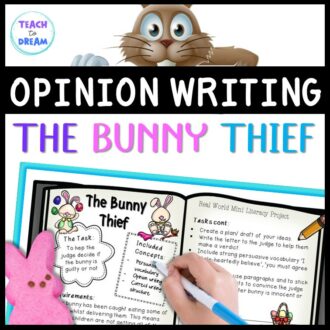 easter writing activity