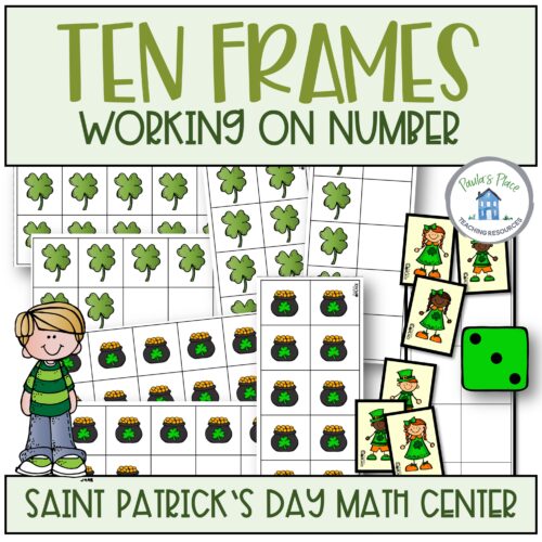 Saint Patricks Day Ten Frames