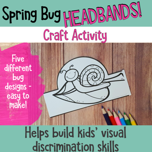 Spring Bug Headbands Craft Activity 2