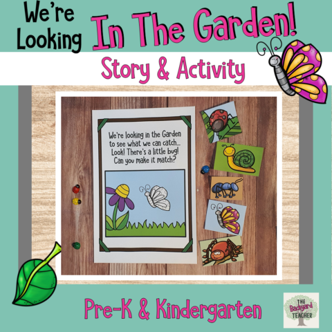 Spring Bugs Looking In The Garden Story And Activity 1
