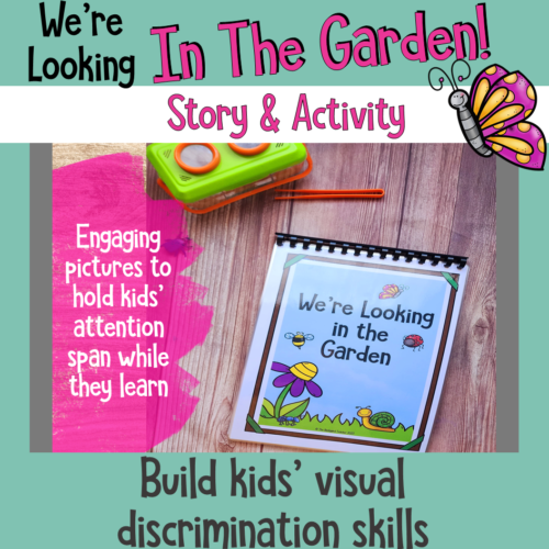 Spring Bugs Looking In The Garden Story And Activity 2
