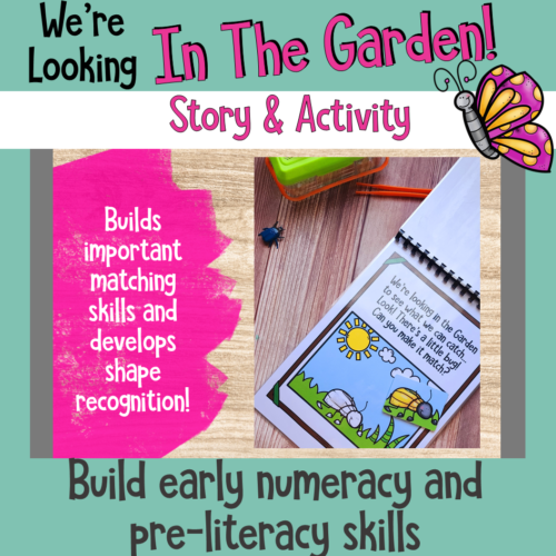 Spring Bugs Looking In The Garden Story And Activity 3