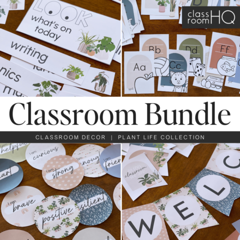Plant Life Classroom Decor Bundle | Classroomhq