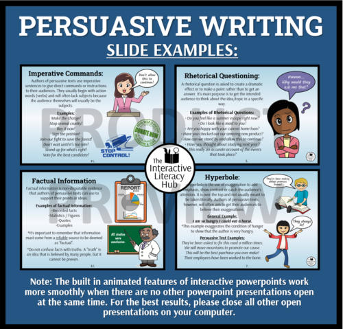 Persuasive Writing Powerpoint 1