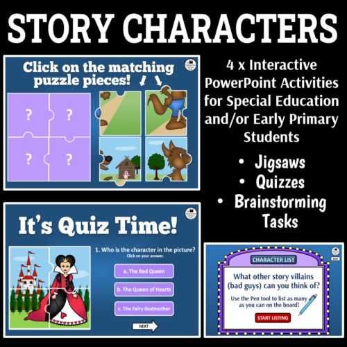 Story Character Activities