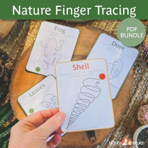Finger Tracing Calming Activity