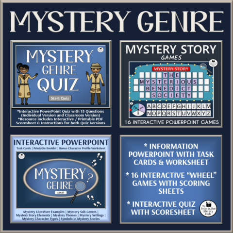 Mystery Genre Activities