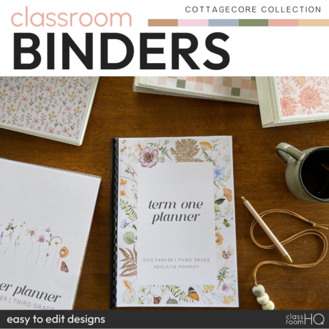 Cottagecore Binder + Book Covers Pack