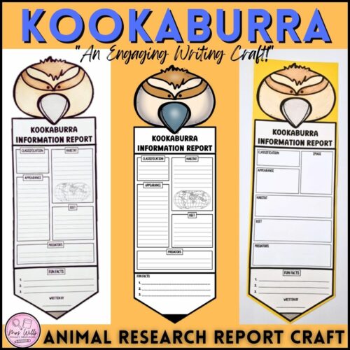 Animal Information Report Outline Craft