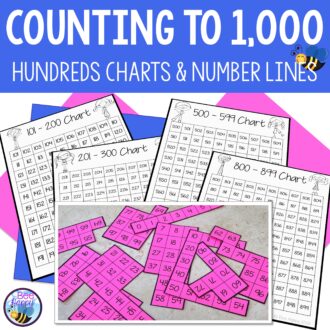 Counting to 1 000 Hundreds Charts Number Lines and Puzzles
