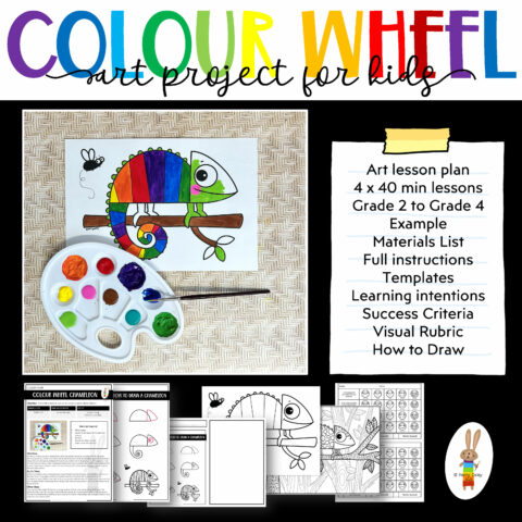 Colour Wheel Chameleon Cover And Thumbnails Page 1