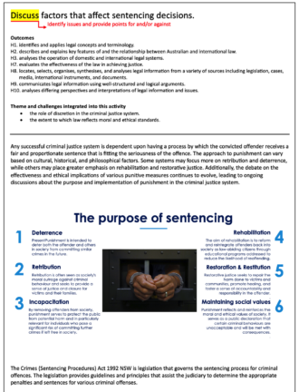 Discuss the factors affecting sentencing decisions