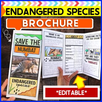 Endangered Animals Brochure