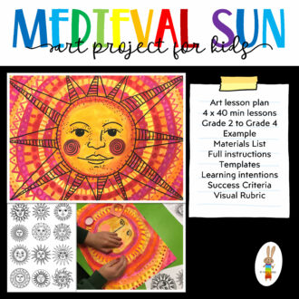 Medieval Sun Art Lesson Plan Cover