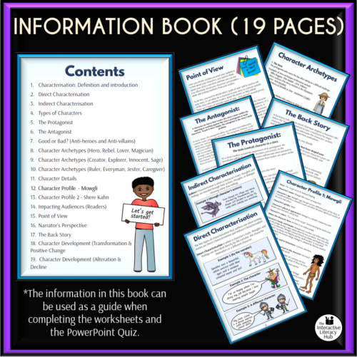 Characterisation Pdf Booklet