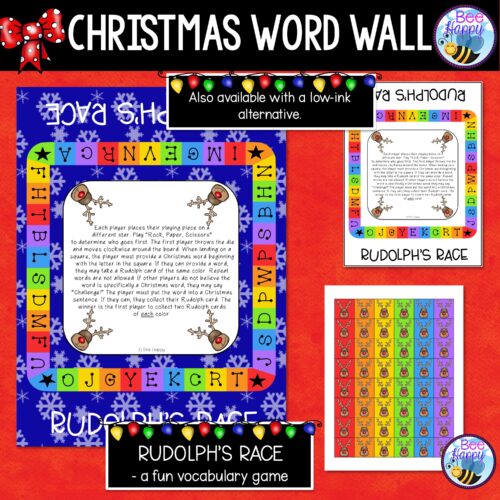 Christmas Word Wall Game