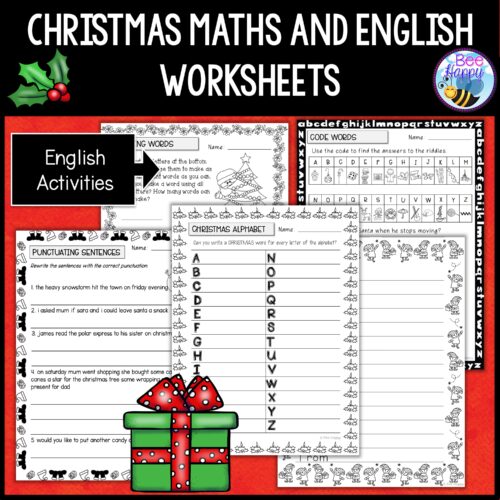 Christmas Worksheets English Activities