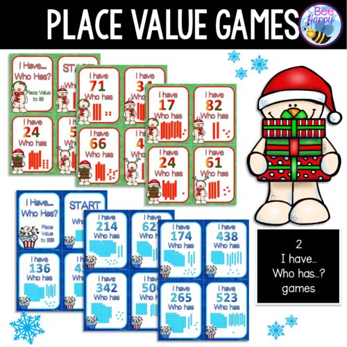Place Value Game I Have Who Has