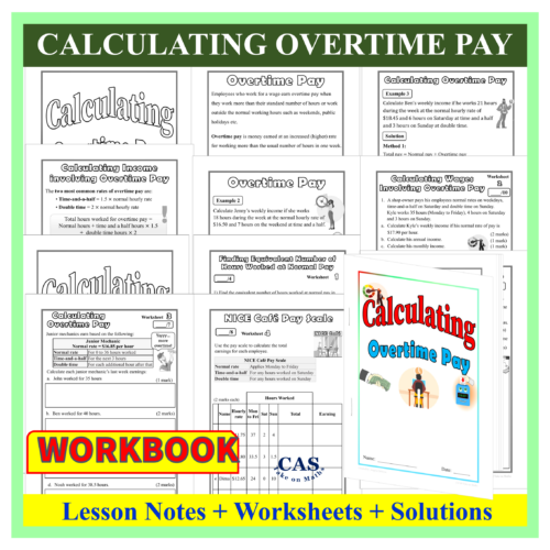 Financial Maths Lesson 3|Calculating Overtime Pay