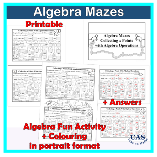 Algebra Mazes 7