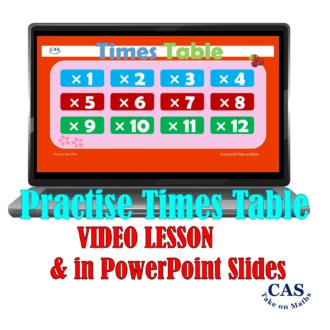 Times Tables 1 to 12 Video 1