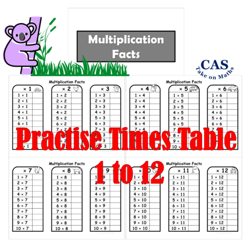 Times Table Worksheets 10