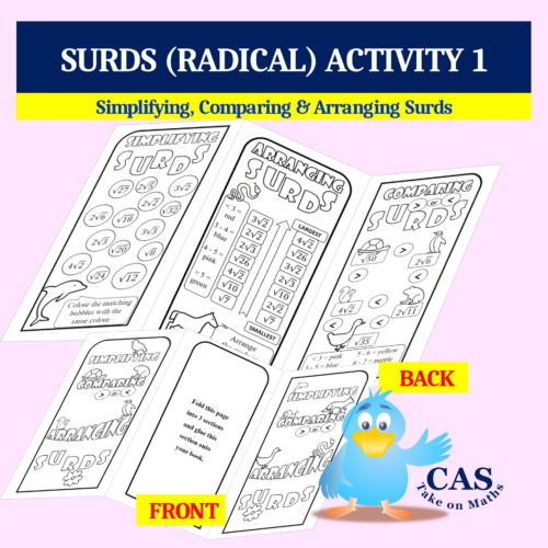 Radicals (Surds) Activity R311223 M23
