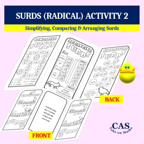 Radicals (Surds) Activity R311223 M234
