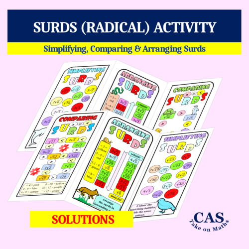 Radicals (Surds) Activity R311223 M235