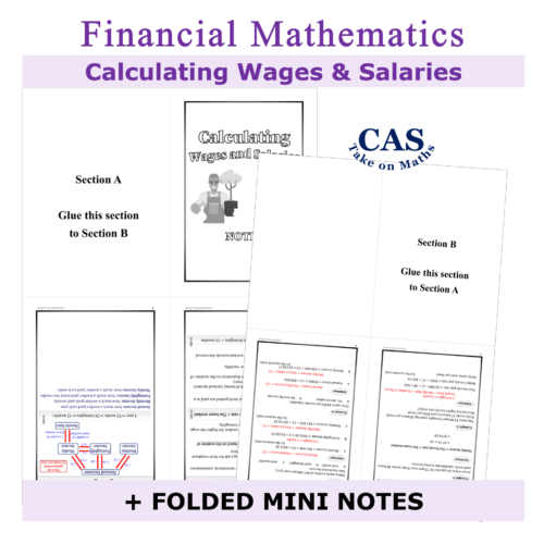 Financial Maths - Calculating Wages And Salaries Workbook - Financial Literacy F7218G