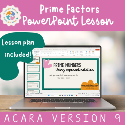 Prime Factors Powerpoint Lesson