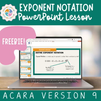 Exponent Notation PowerPoint Lesson