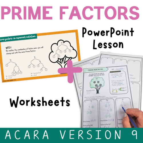 Prime Factors Worksheet And Powerpoint Bundle