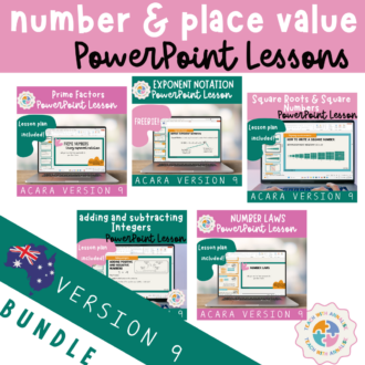 Grade 7 Number and Place Value PowerPoint BUNDLE