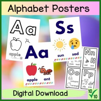 alphabet posters