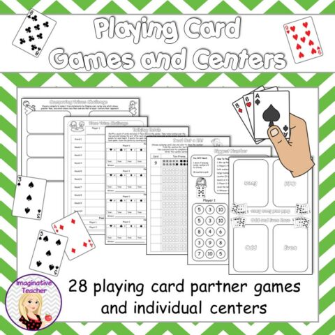 Card Games And Centers Square Cover