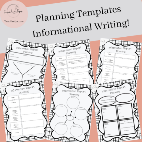 Planning Templates - Informational Writing
