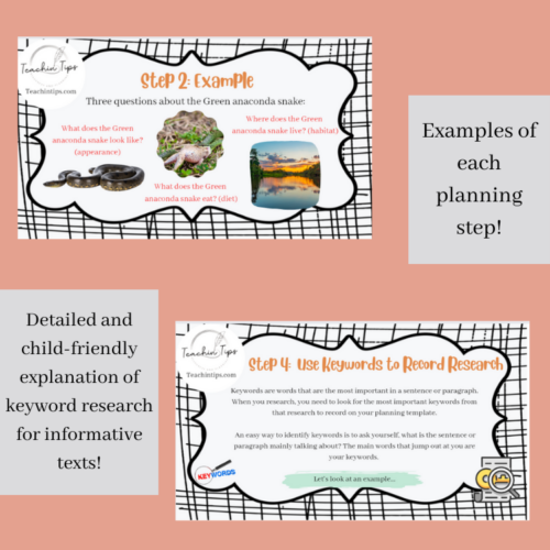 Planning Informational Texts Powerpoint