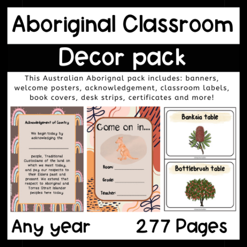 Aboriginal Decor Pack