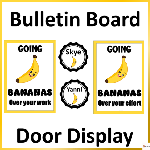 Bananas Decor Display Cover Page