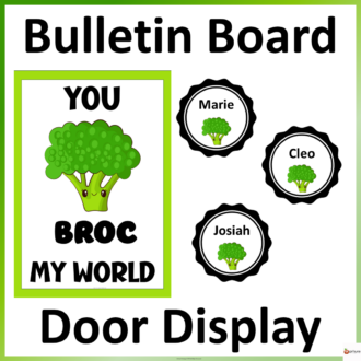 broccoli decor display cover page