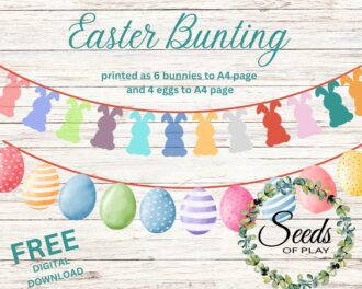 Free Easter bunting