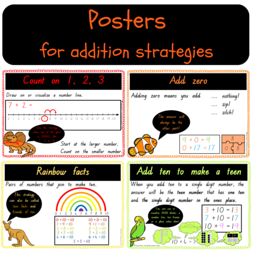 2 Addition Strategy Posters