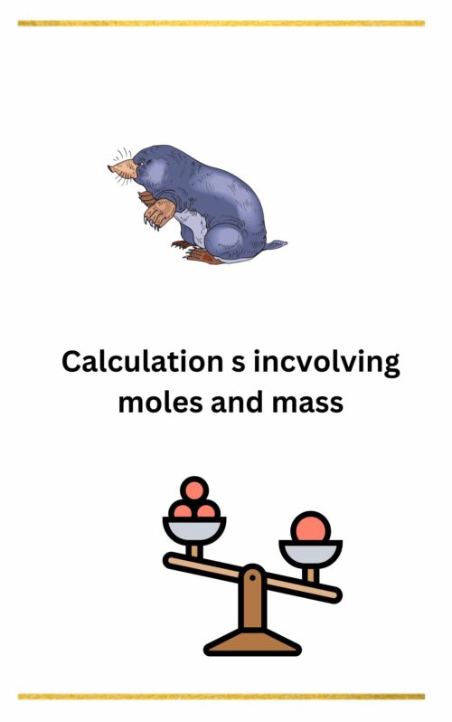 Calculation S Incvolving Moles And Mass