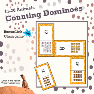 Counting 11 20 Dominoes Thumbnail