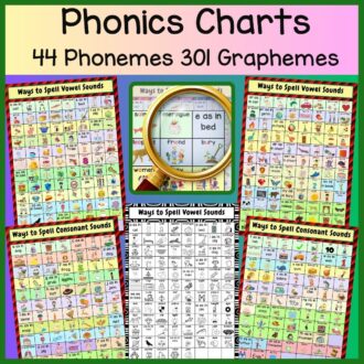 Phonics Charts Cover