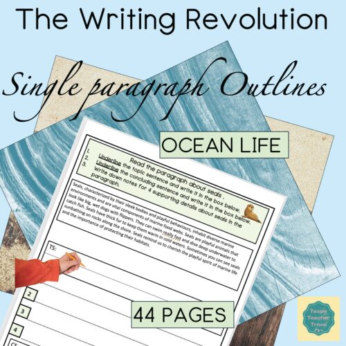 Writing Revolution Seal Life Preview Page 1