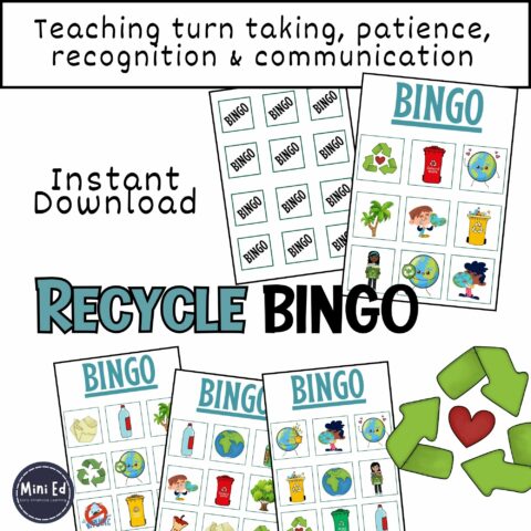Recycle Bingo Game